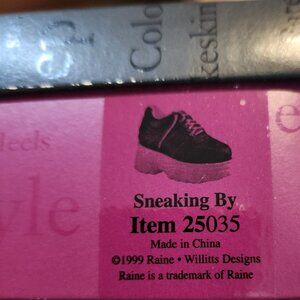 Sneaking By Just the Right Shoe